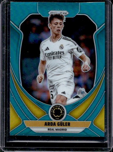 Arda Guler 2025 Panini Prizm Teal /99