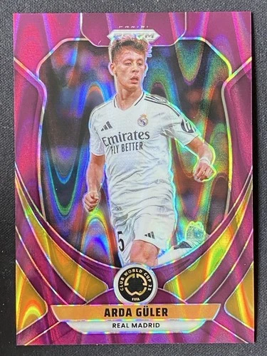Arda Guler 2025 Panini Prizm Viola RayWave /99
