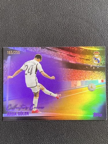 Arda Guler 2025 Topps Real Madrid CF Equipo Set 165/250