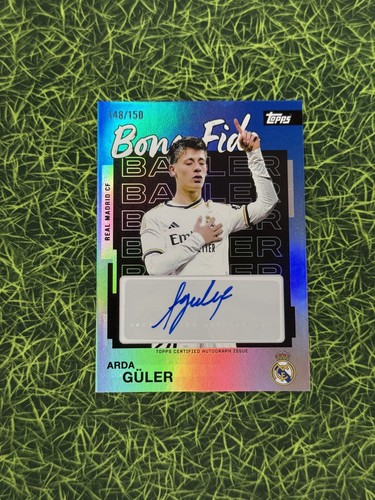 Arda Guler 2026 Topps Real Madrid Team Set /150