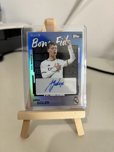 Arda Guler 2026 Topps Real Madrid Team Set Blue /150