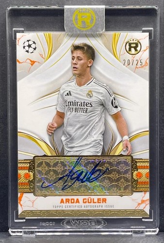 Arda Guler 2024 Topps Reverence UEFA Arancione /25
