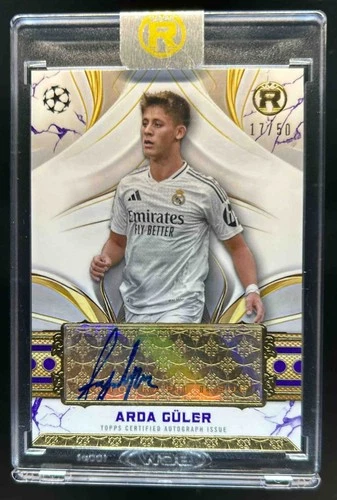 Arda Guler 2024 Topps Reverence UEFA Viola /50