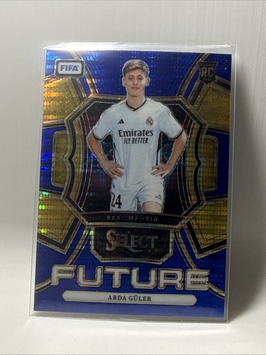 Arda Guler 2023 Panini Select Blue Pulsar Prizm