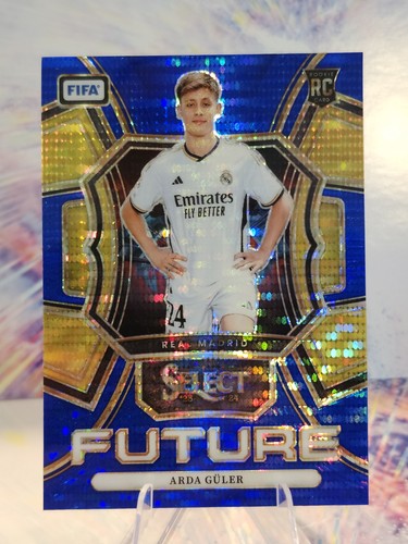Arda Guler 2023 Panini Select Blue Pulsar Prizm