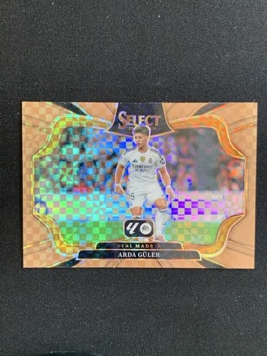 Arda Guler 2025 Panini Select Bronze Checker /99