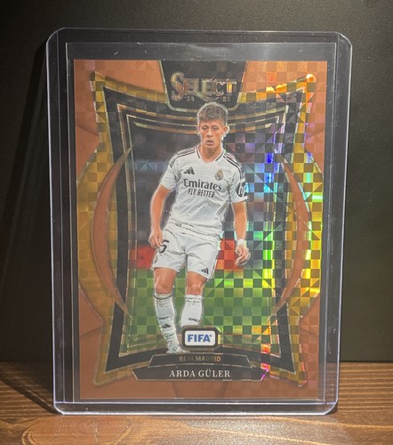 Arda Guler 2024 Panini Select FIFA Checker /75