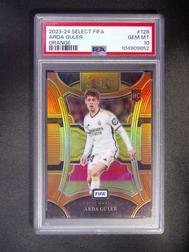 Arda Guler 2023 Panini Select FIFA Orange /49