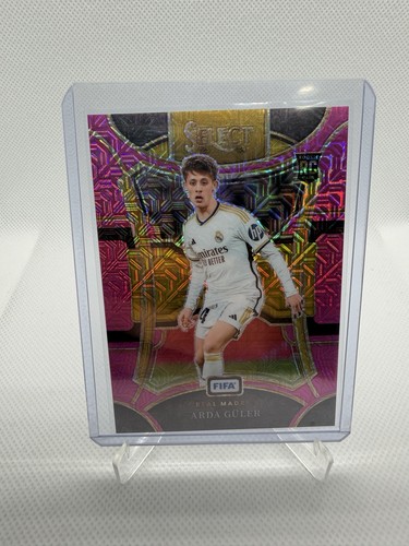 Arda Guler 2023 Panini Select FIFA Pink Mojo Prizm /199