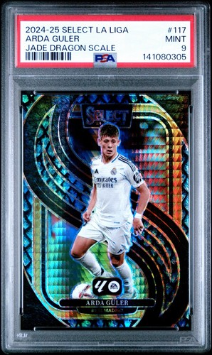 Arda Guler 2024 Panini Select Jade Dragon Scale /28
