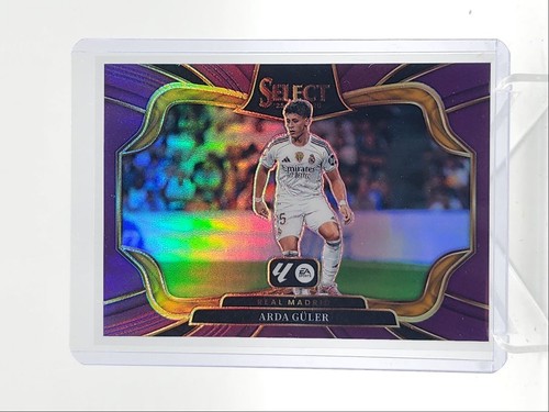 Arda Guler 2025 Panini Select La Liga Blue Prizm /125