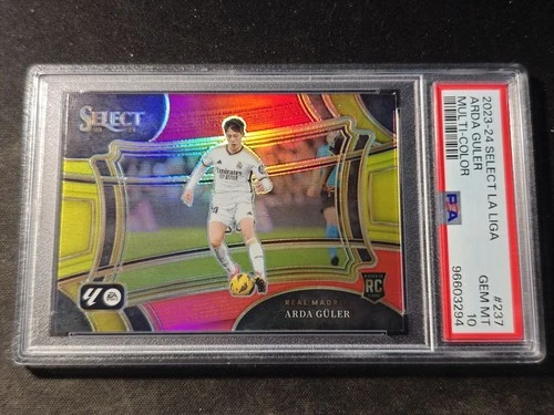 Arda Guler 2023 Panini Select Multi-Color Prizm
