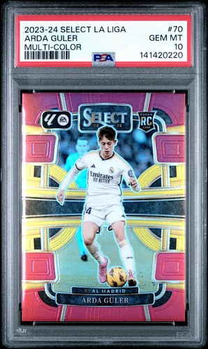 Arda Guler 2023 Panini Select Multicolor Prizm