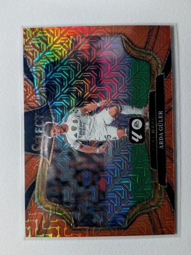 Arda Guler 2025 Panini Select Orange Mojo Prizm /199