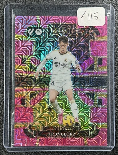 Arda Guler 2023 Panini Select Pink Mojo Prizm Terrazza /115