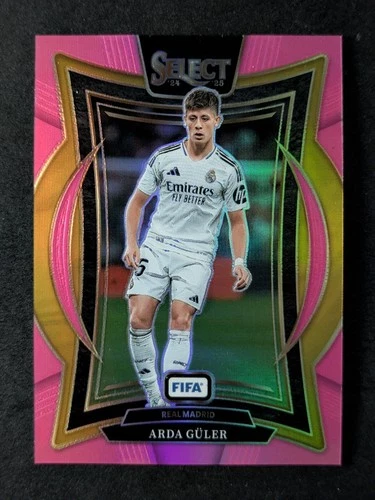 Arda Guler 2024 Panini Select Pink Prizm /59