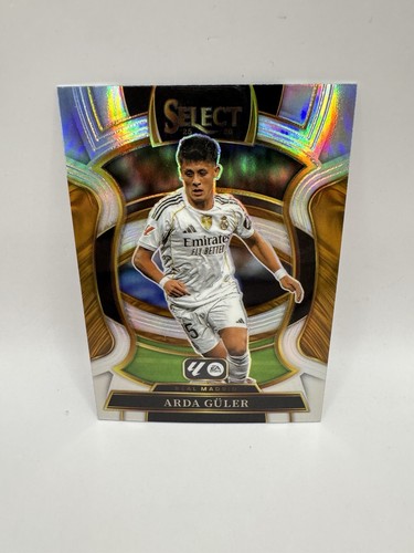 Arda Guler 2025 Panini Select Plata Prizm