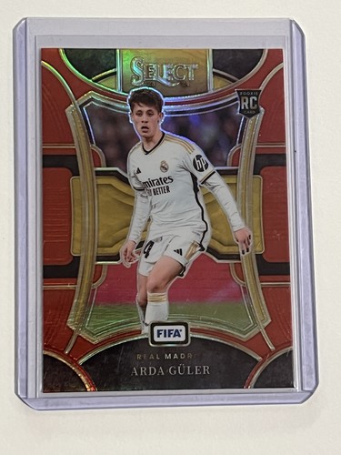 Arda Guler 2024 Panini Select Red Prizm