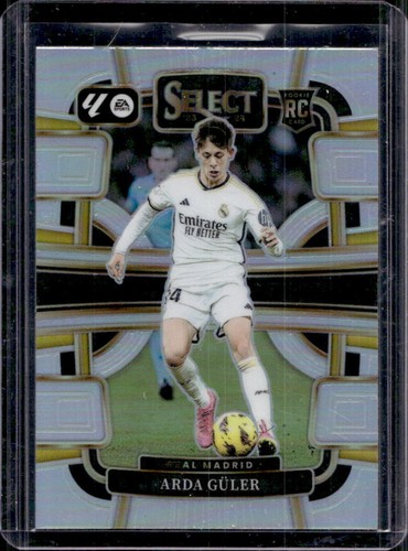 Arda Guler 2023 Panini Select Silver Prizm Terrace