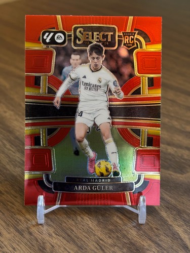 Arda Guler 2023 Panini Select Terrace Red Prizm