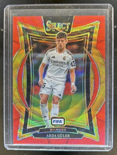 Arda Guler 2024 Panini Select Terrace Red Wave /59