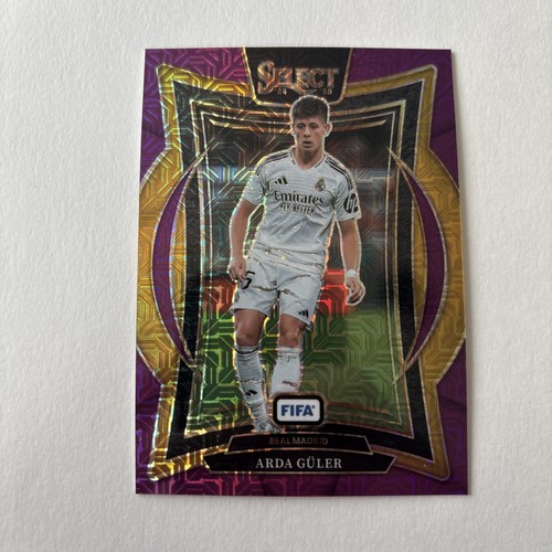 Arda Guler 2024 Panini Select Violet Mojo Prizm