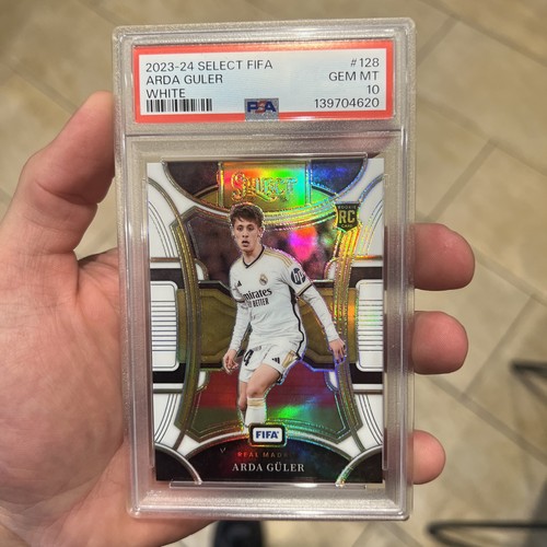 Arda Guler 2023 Panini Select White Prizm 19/20