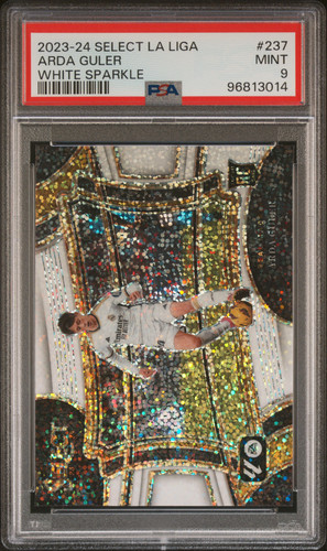 Arda Guler 2023 Panini Select White Sparkle /227