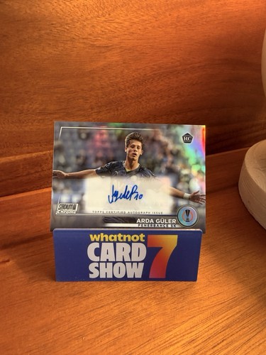 Arda Guler 2023 Topps Stadium Club Refractor