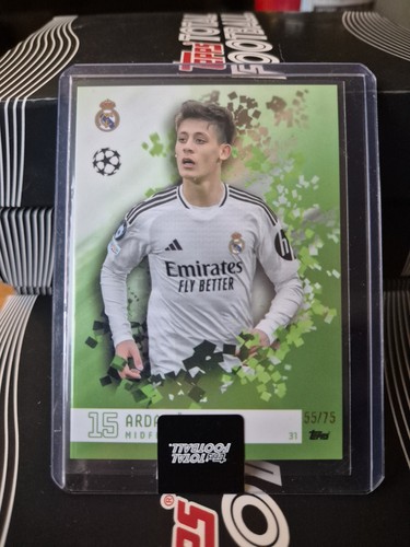 Arda Guler 2024 Topps Total Football /75