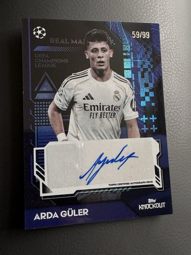 Arda Guler 2025 Topps UCC Knockout /99