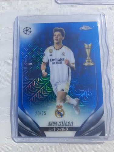 Arda Guler 2023 Topps UEFA Club Competitions Jade Edition /75