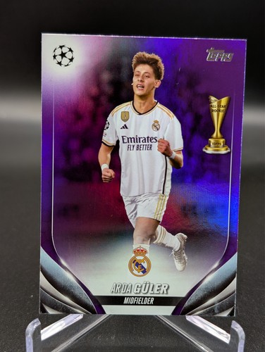 Arda Guler 2023 Topps UEFA Purple /299
