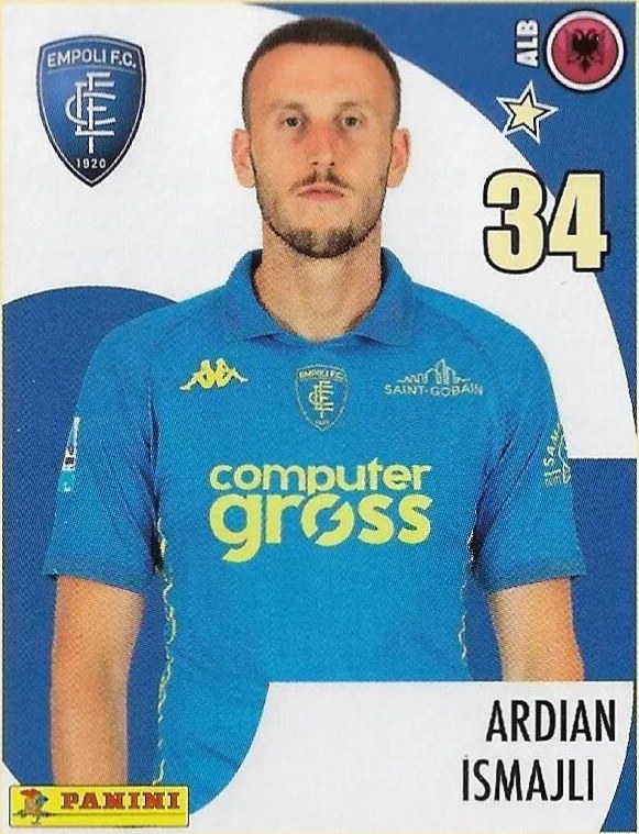Ardian Ismajli 2024 Panini Calciatori Stickers