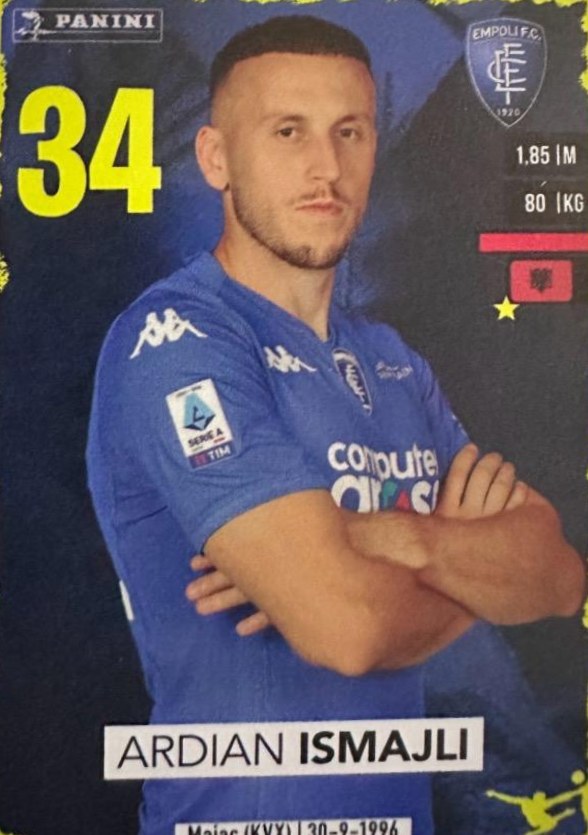 Ardian Ismajli 2023 Panini Calciatori Stickers