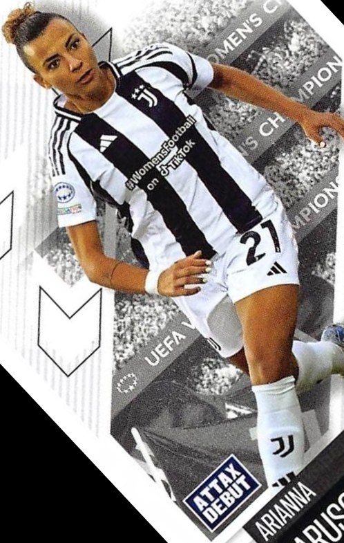 Arianna Caruso 2024 Topps Match Attax UEFA Club Competitions Extra