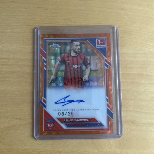 Arijon Ibrahimovic 2025 Topps Bundesliga Chrome /25