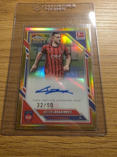 Arijon Ibrahimovic 2025 Topps Bundesliga Chrome /50
