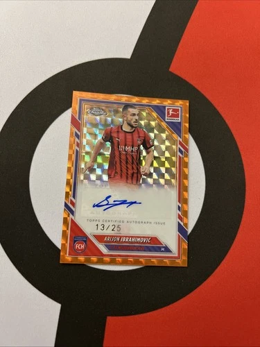 Arijon Ibrahimovic 2025 Topps Bundesliga Chrome Gold /25