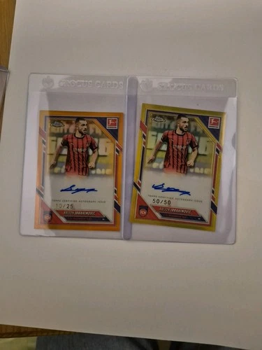 Arijon Ibrahimovic 2025 Topps Chrome 10/25 & 50/50