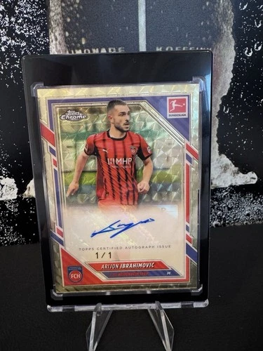 Arijon Ibrahimovic 2025 Topps Chrome 1/1