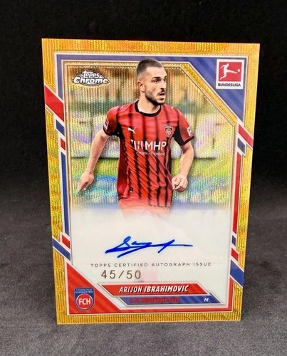 Arijon Ibrahimovic 2025 Topps Chrome /50