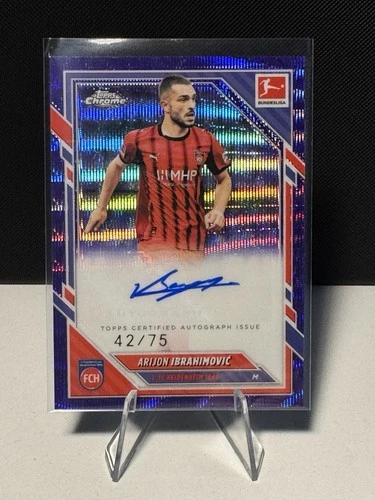 Arijon Ibrahimovic 2025 Topps Chrome /75