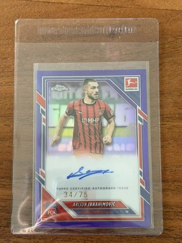 Arijon Ibrahimovic 2025 Topps Chrome /75