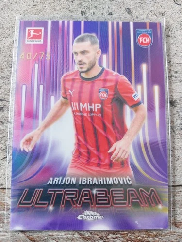 Arijon Ibrahimovic 2025 Topps Chrome /75