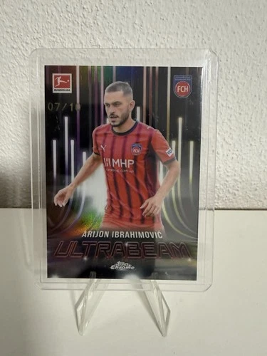 Arijon Ibrahimovic 2025 Topps Chrome Black Ultrabeam /10