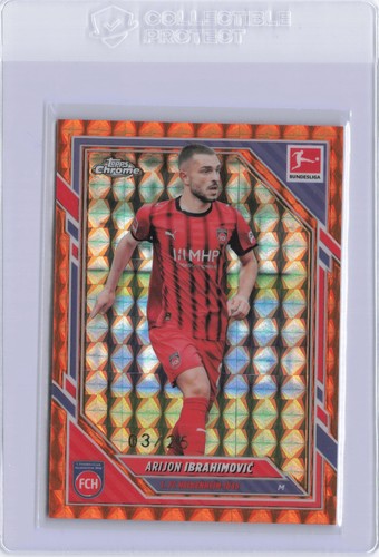 Arijon Ibrahimovic 2025 Topps Chrome Bundesliga Orange /25