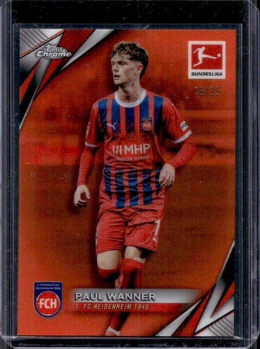 Arijon Ibrahimovic 2025 Topps Chrome Orange Refractor /25