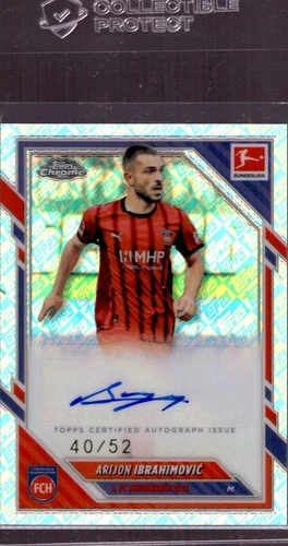 Arijon Ibrahimovic 2025 Topps Chrome Refractor /52