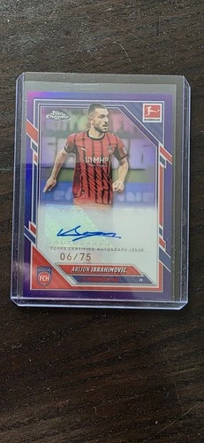 Arijon Ibrahimovic 2025 Topps Chrome True Purple /75